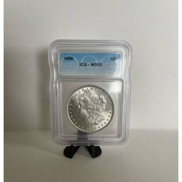 1896 Morgan Dollar Gorgeous Cartwheel – MS65 – Philadelphia Mint Gem - Picture 1 of 4